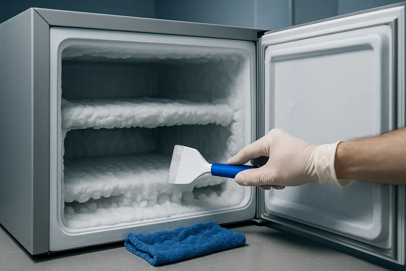 Odszranianie zamrażarki